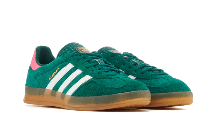 Adidas Gazelle Indoor Collegiate Green Lucid Pink
