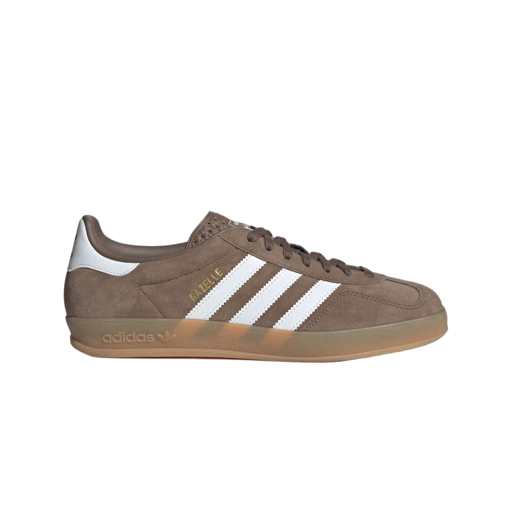 Adidas Gazelle Indoor Earth Strata White Gold Metallic