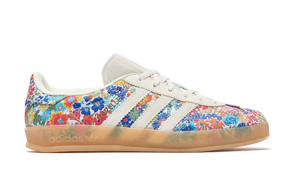 Adidas Gazelle Indoor Liberty London Floral Embroidery