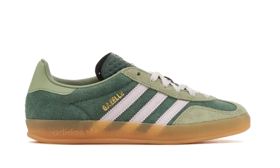 Adidas Gazelle Indoor Mineral Green Silver Dawn