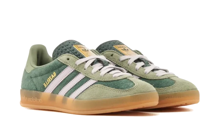 Adidas Gazelle Indoor Mineral Green Silver Dawn