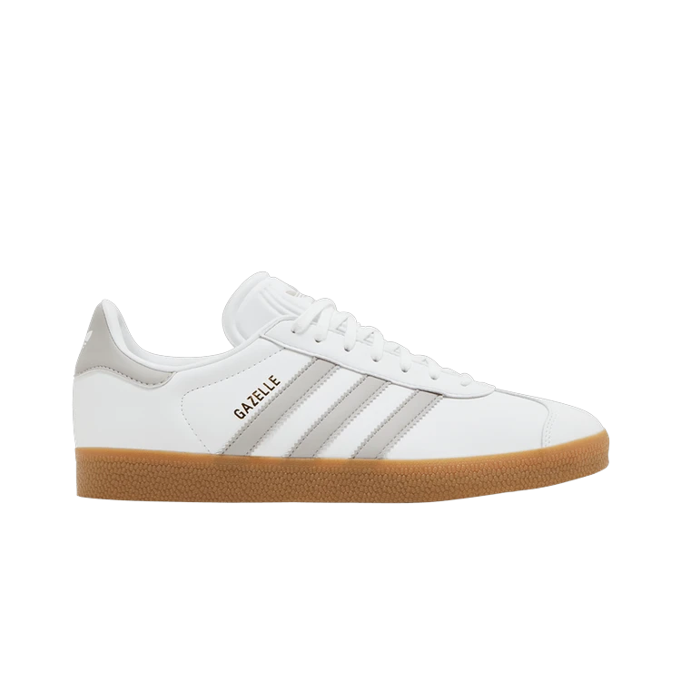 Adidas Gazelle White Grey Gum