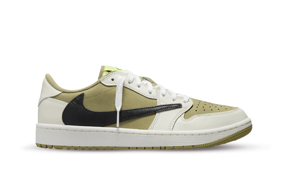 Air Jordan 1 Retro Low Golf Travis Scott Neutral Olive