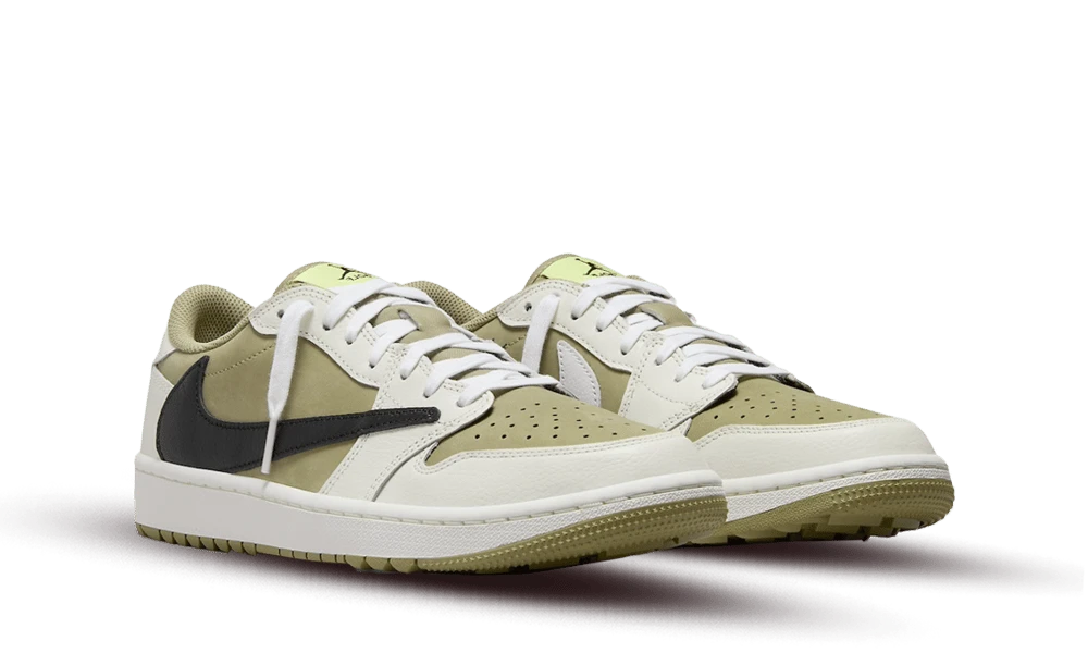 Air Jordan 1 Retro Low Golf Travis Scott Neutral Olive