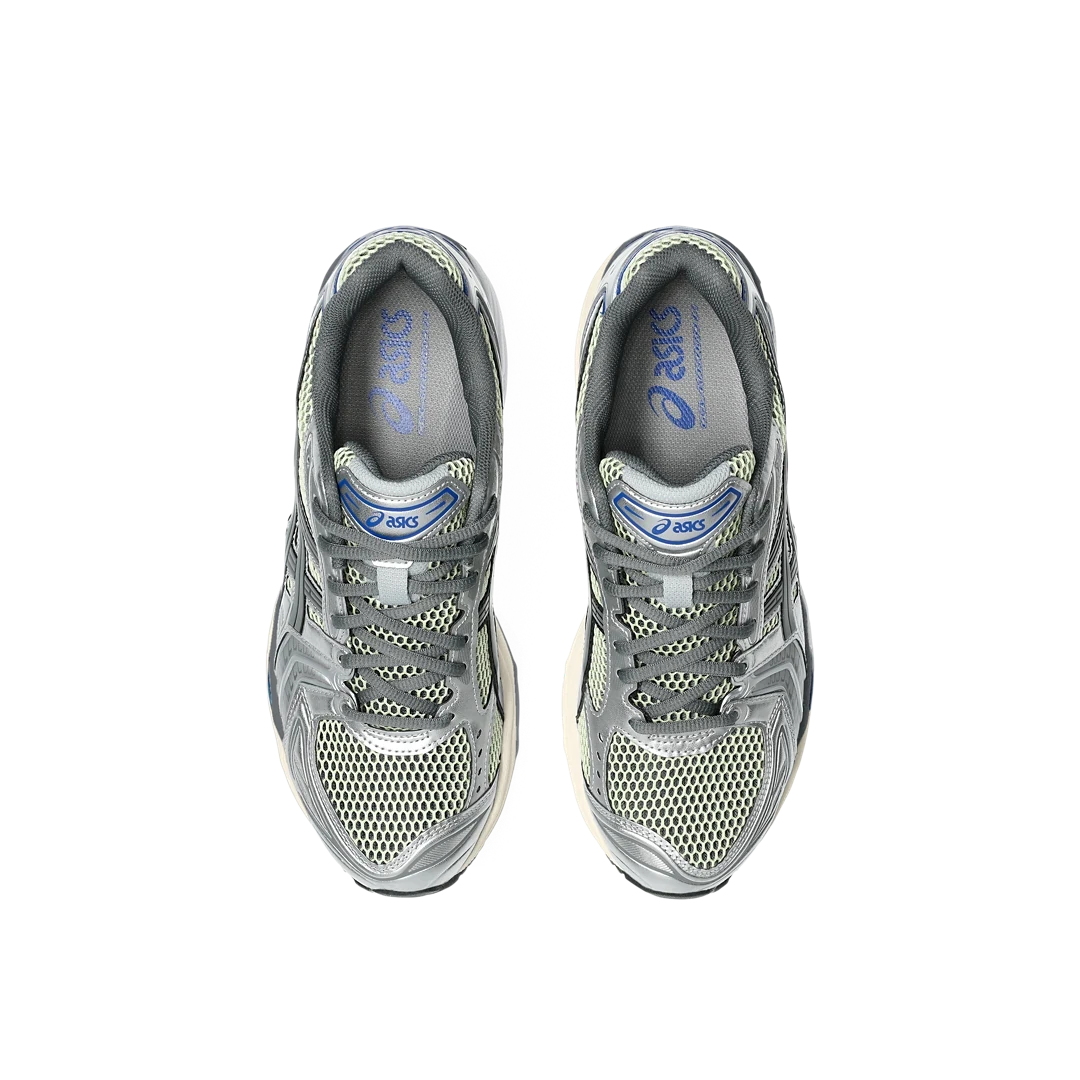 ASICS Gel-Kayano 14 Soft Yellow Asics Blue