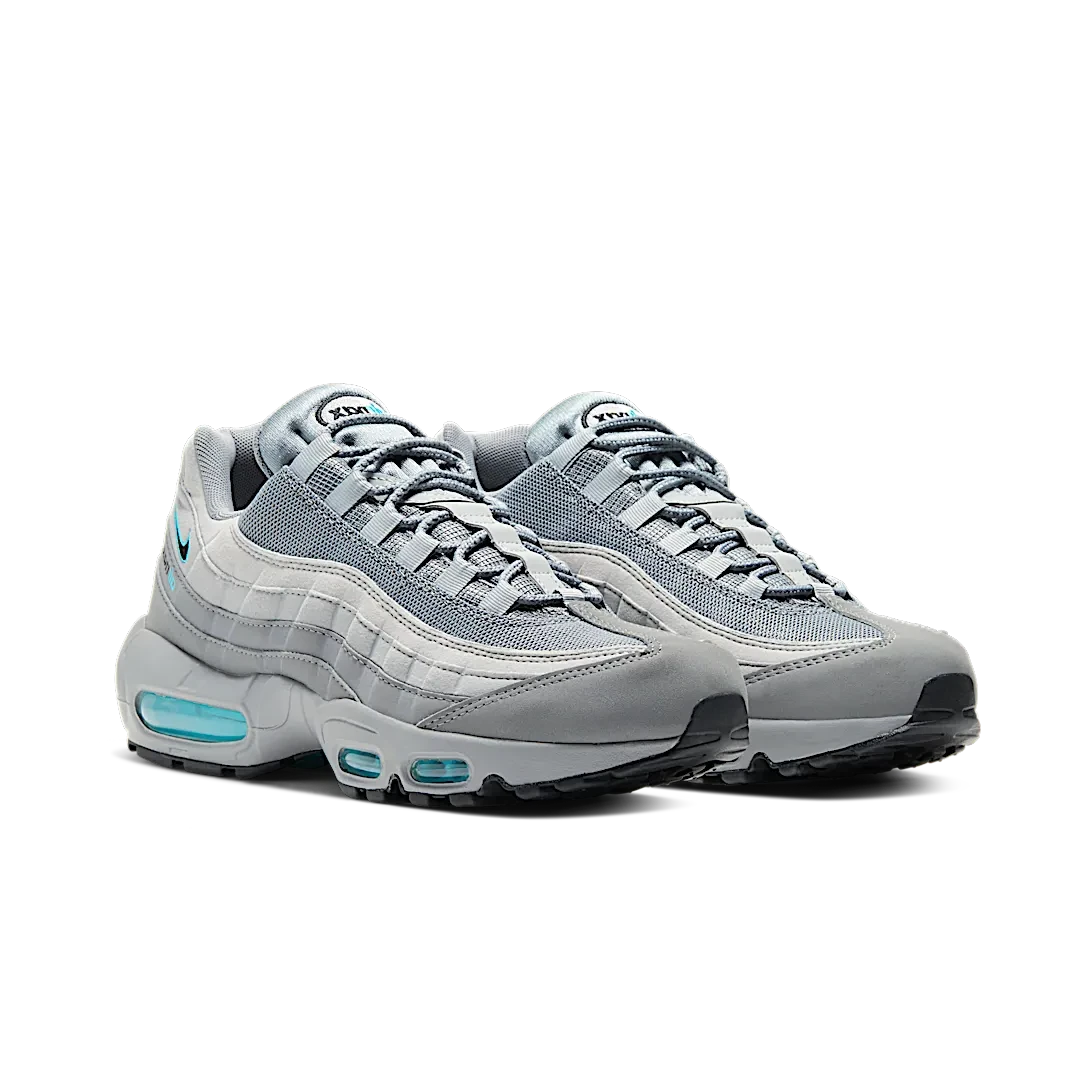 Nike Air Max 95 Retro Logo Grey Aqua
