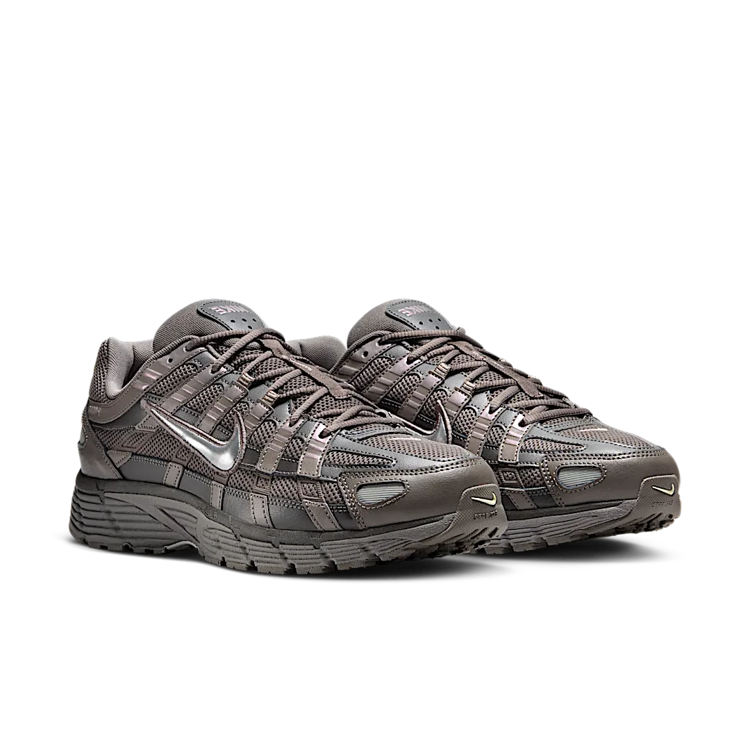 Nike P-6000 Cave Stone Medium Ash Flat Pewter Metallic Silver