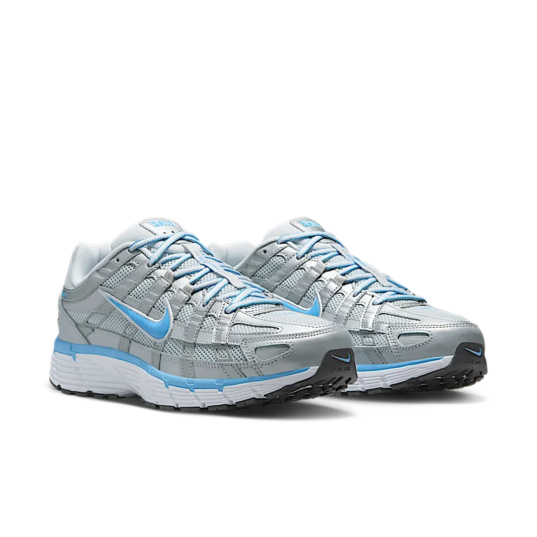Nike P-6000 Metallic Platinum Pure Platinum Metallic Silver University Blue
