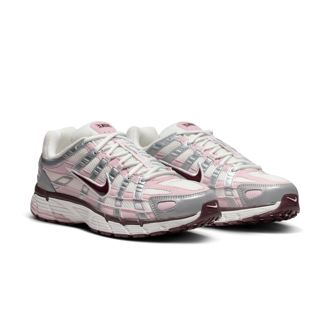 Nike P-6000 Silver Burgundy Plum Chalk
