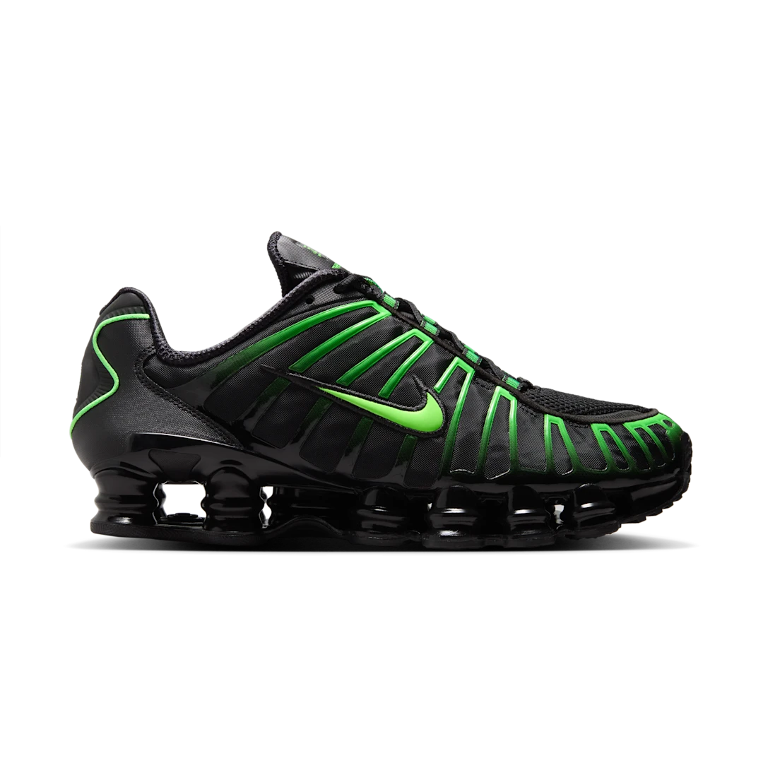 Nike Shox TL Black Green Strike