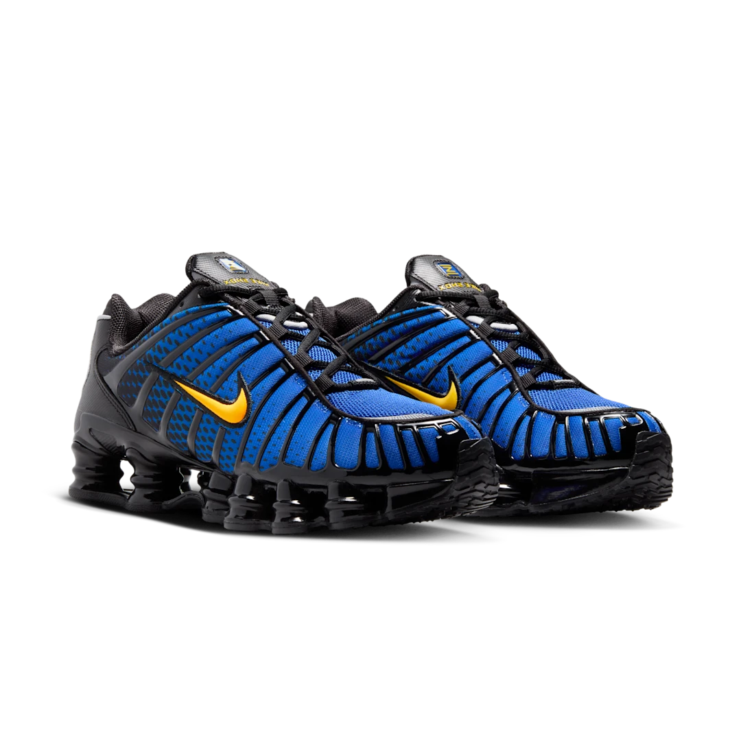 Nike Shox TL Black Lyon Blue Varsity Maize