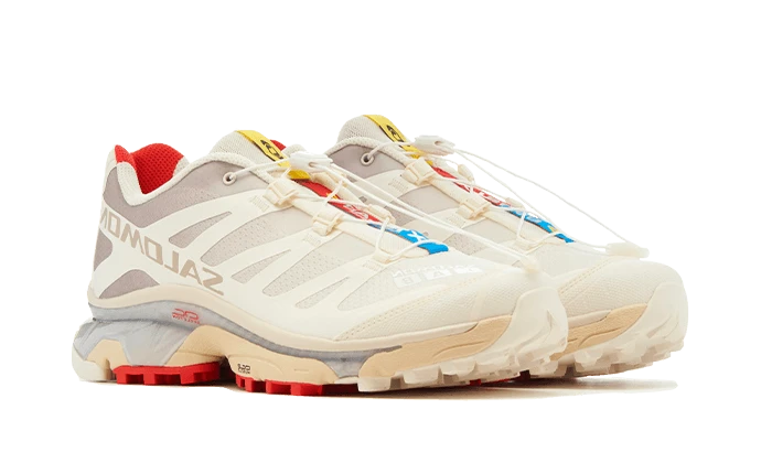 Salomon XT-4 OG Vanilla Ice Fiery Red