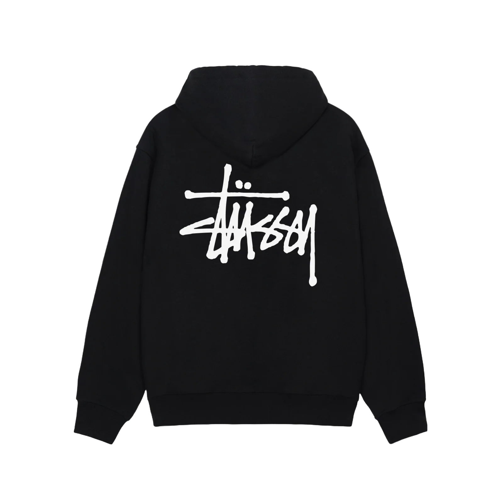 Stüssy Basic Zip Hoodie Black