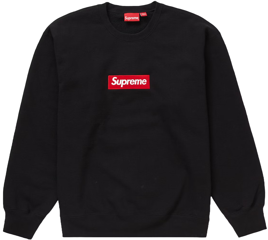 Supreme Box Logo Crewneck (FW22) Black