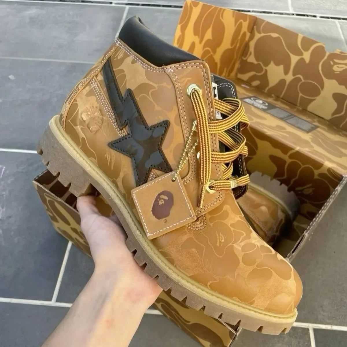 Timberland Chukka Boot Bape Wheat