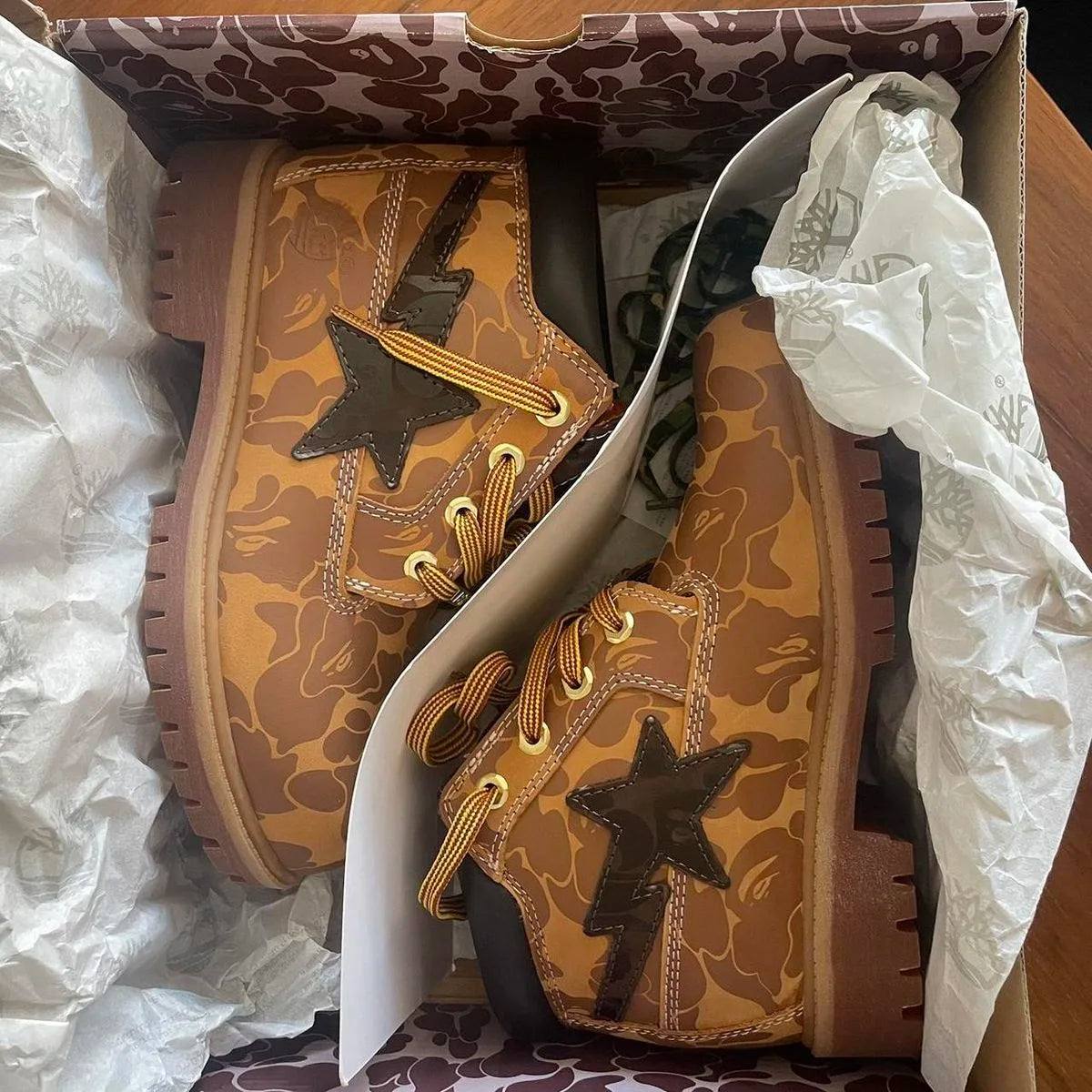 Timberland Chukka Boot Bape Wheat