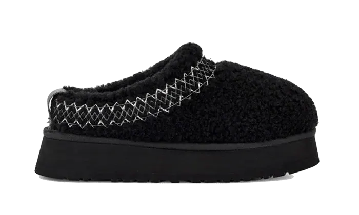 UGG Tazz Slipper Heritage Braid Black