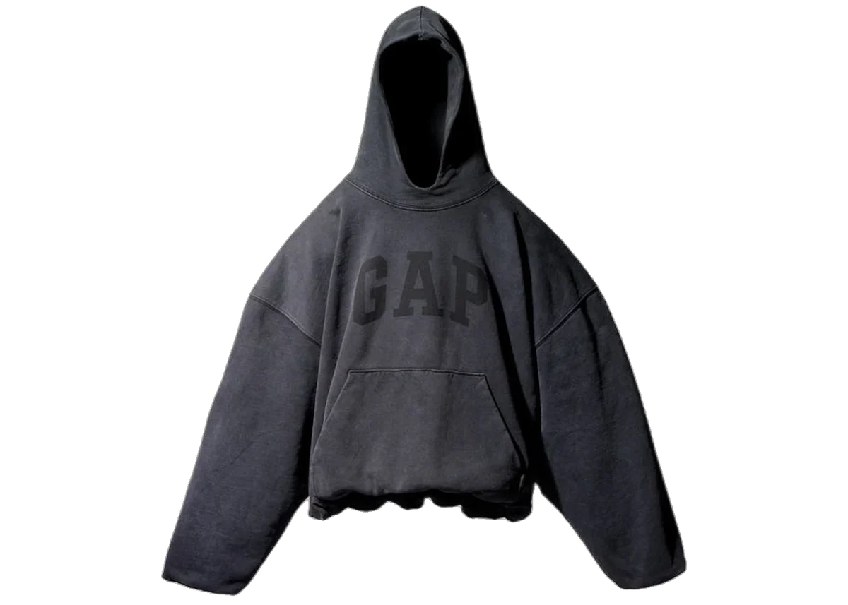 Yeezy Gap Engineered by Balenciaga Dove Hoodie Washed Black