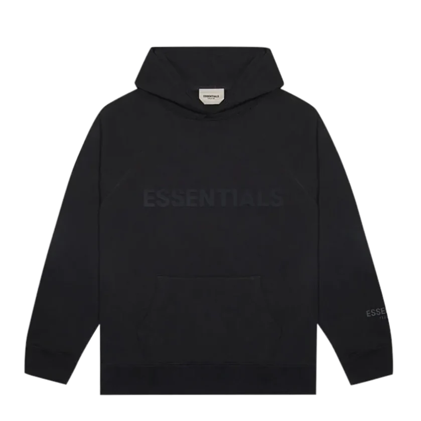 Fear of God Essentials 3D Silicon Applique Pullover Hoodie Dark Slate