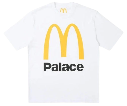 Palace x McDonald's Logo T-shirt White